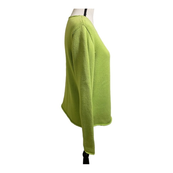 David Brooks cotton linen blend small pocket front knit style. Size Medium - Picture 5 of 11